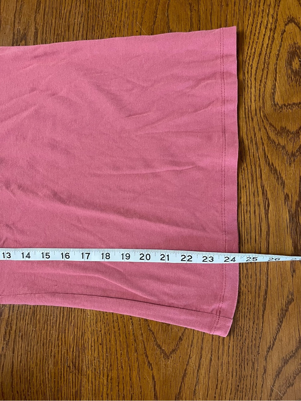 Cynthia Rowley Scoop Neck Short Sleeve Tee - rose Pink - Picture 6 of 6